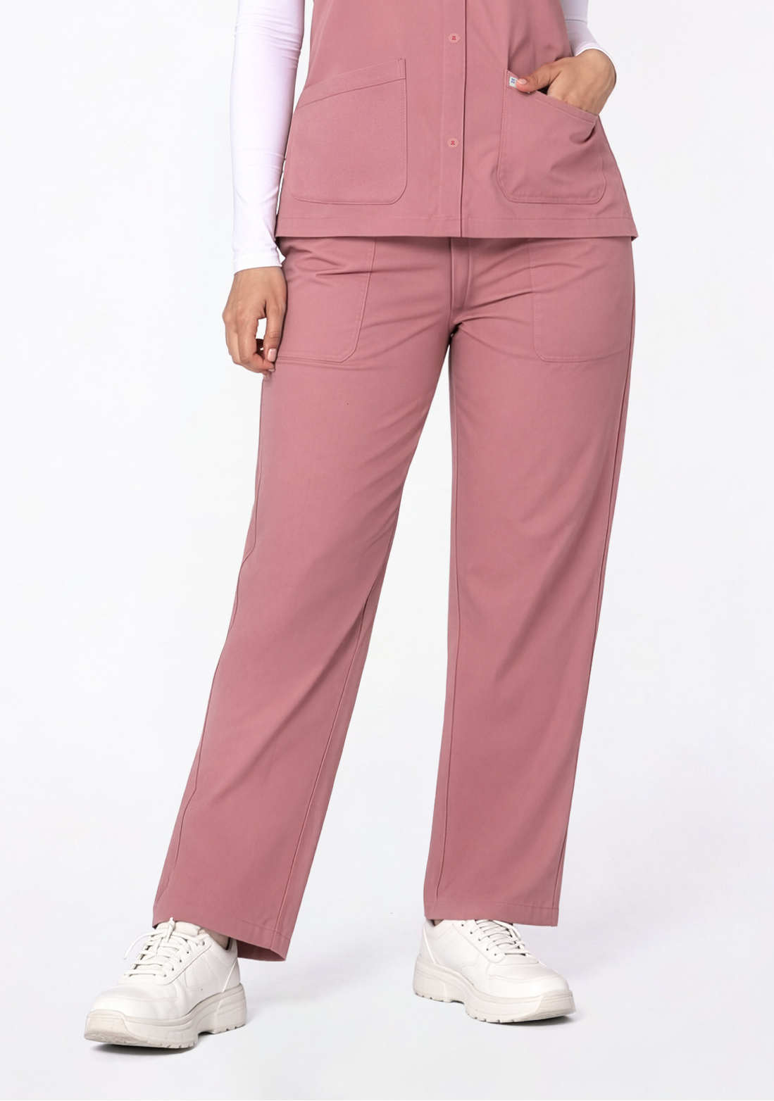 Classic Women's Nurse (Pastel Pink) Scrub Bottom