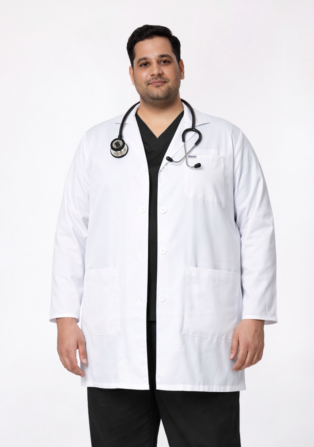 Chief Men's Plus Size Lab Coat Apron