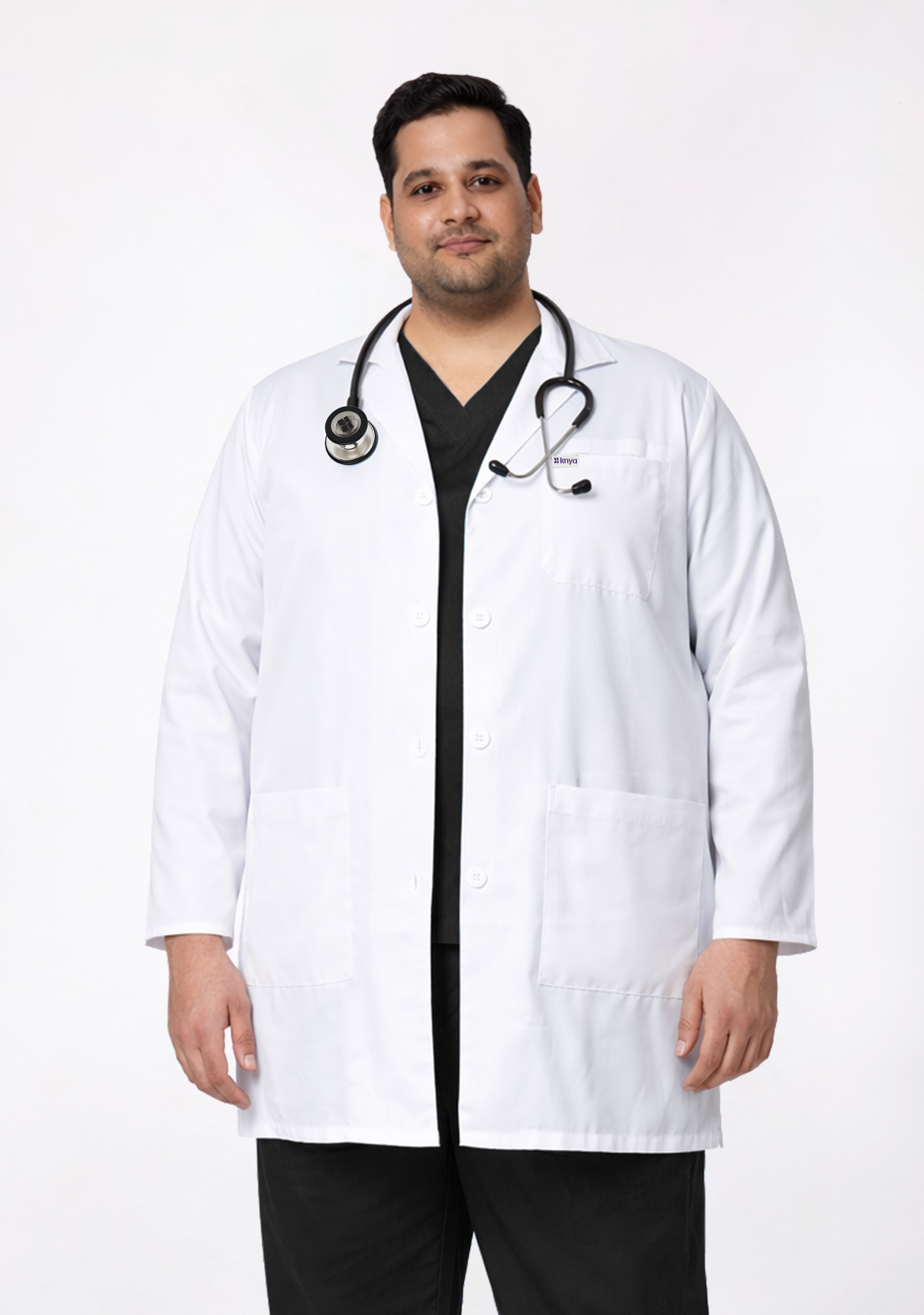 Chief Men's Plus Size Lab Coat Apron