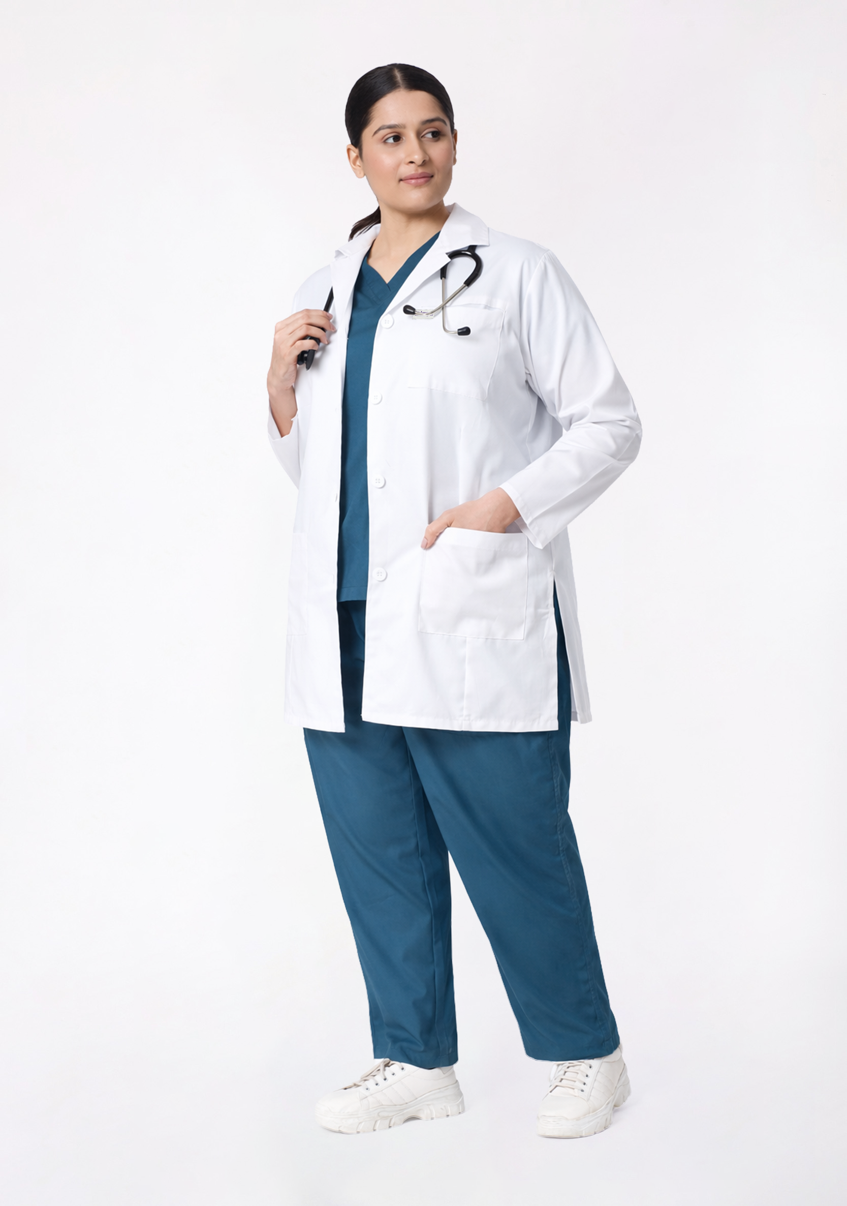 Chief Women’s Plus Size Lab Coat Apron