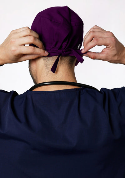Classic Unisex (Wine) Scrub Cap - Pack of 2