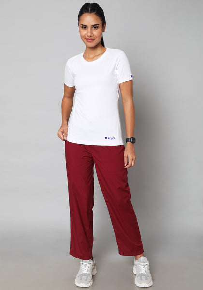 Scrubmates High Waisted Under Scrub Leggings with Hip Pockets for Wome