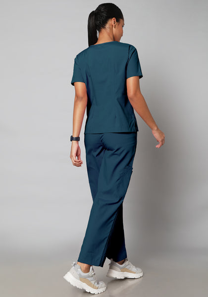 Classic Women's 10 Pocket (Forest Green) Scrub