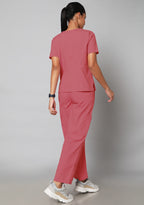 Classic Women's 10 Pocket (Mauve) Scrub