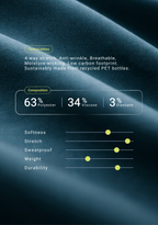 ecoflex™ Men's V-Neck (Forest Green) Scrub