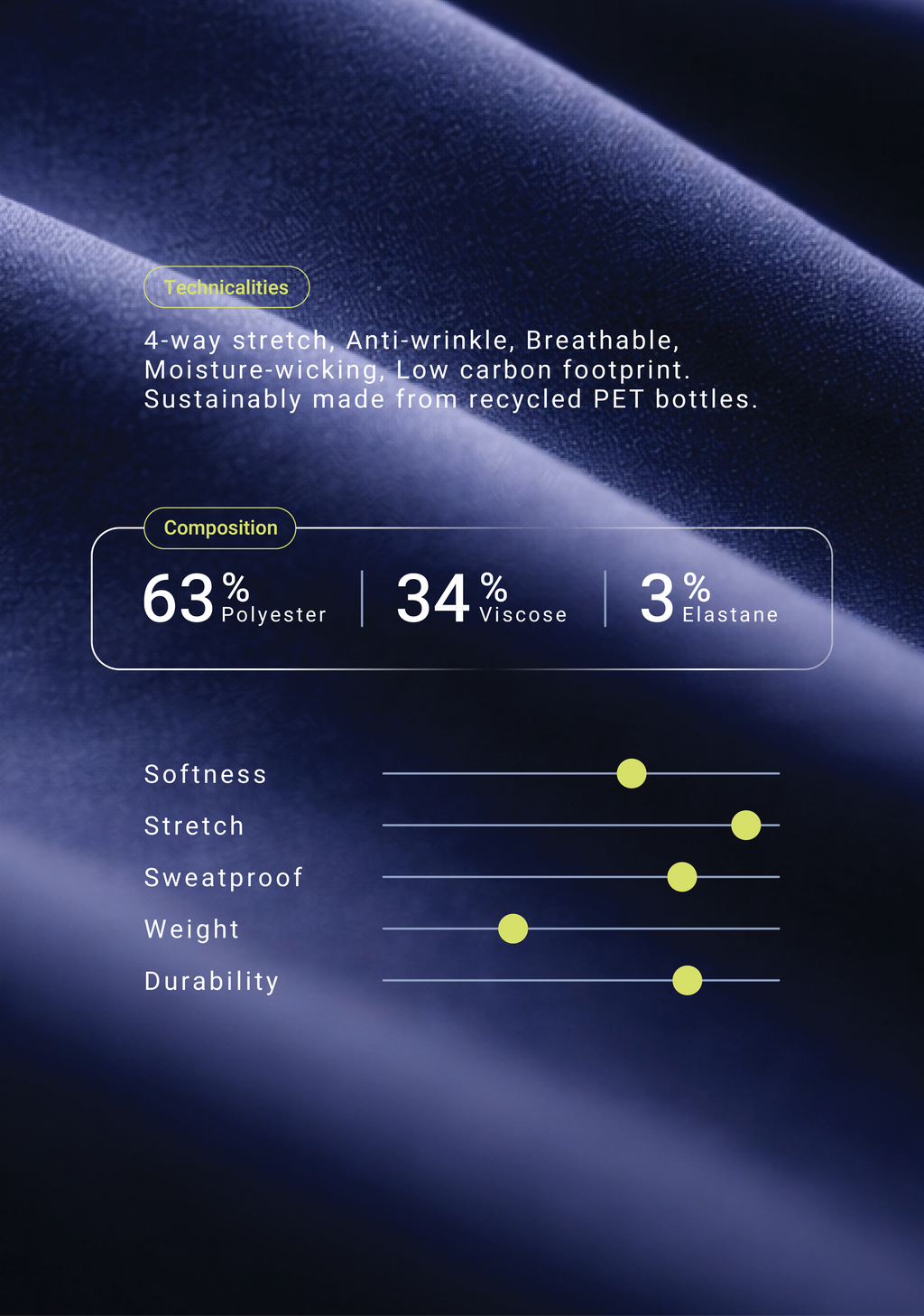 ecoflex™ Men's Mandarin Collar (Navy) Scrubs