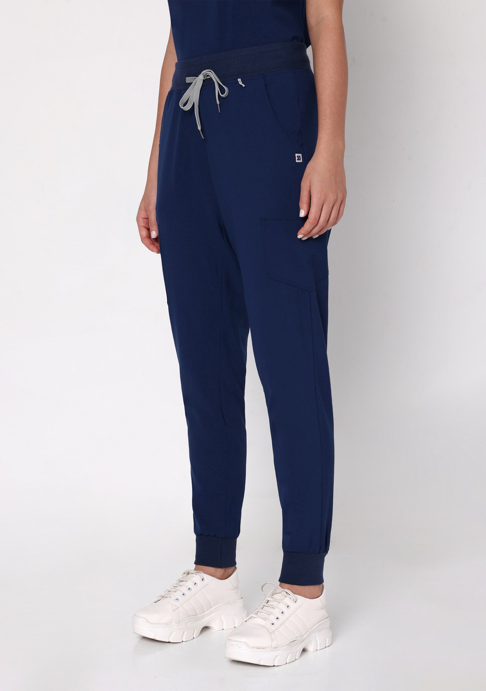 ecoflex Womens Joggers 5-pocket (Navy) Bottom Scrub