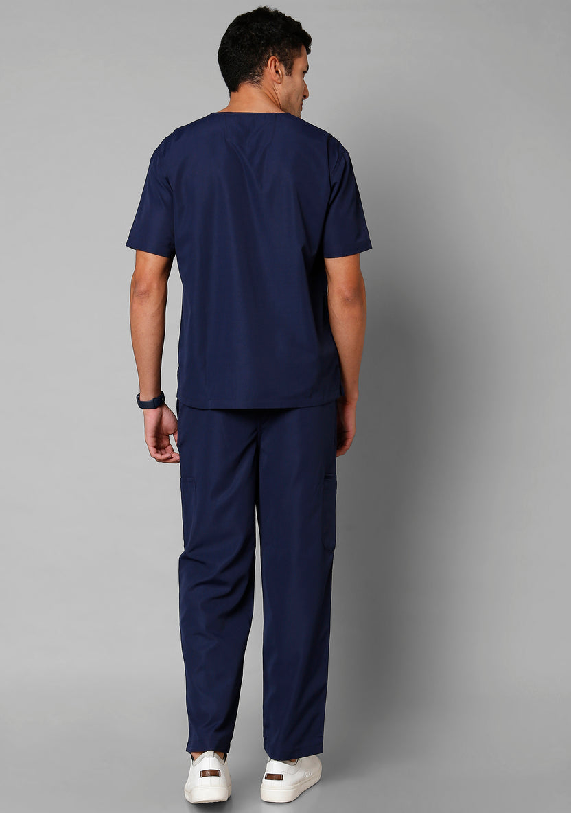 Classic Men's 10 Pocket (Navy) Scrub