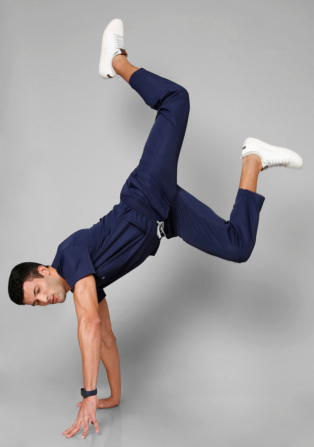 Classic Men's 10 Pocket (Navy) Scrub